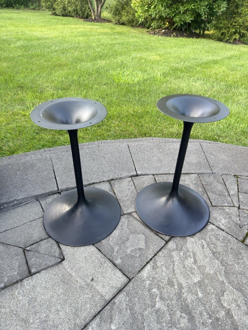 Bose 901 I II III IV V VI Series Tulip Speaker Stands Black ~set Of 2